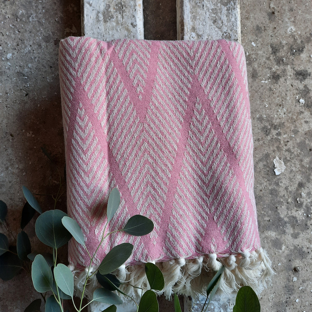 Fouta Triangle pink - julia hufnagel 