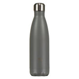 Trinkflasche matt grau 500ml - julia hufnagel 