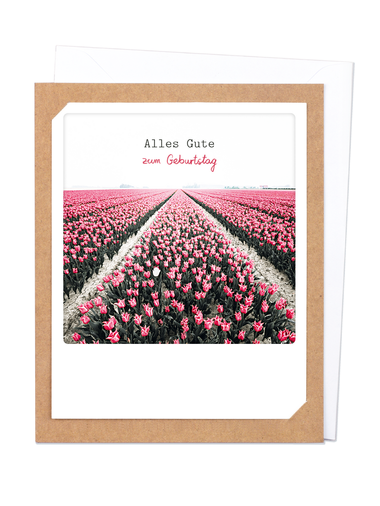 Klappkarte Alles Gute zum Geburtstag - julia hufnagel