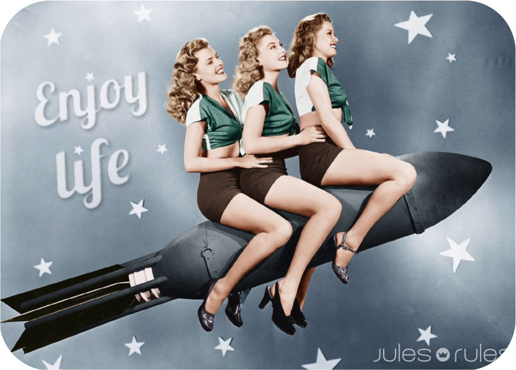 Retro - Enjoy Life - julia hufnagel