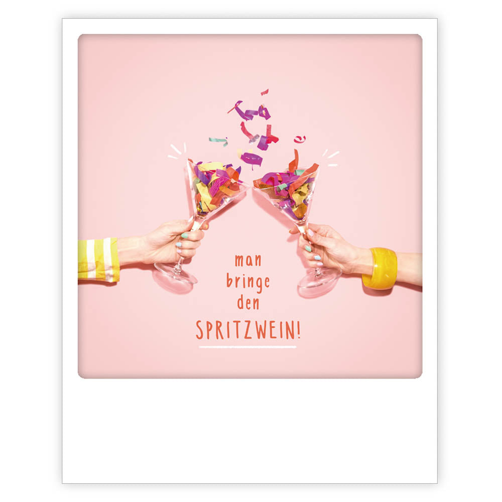 Man bringe den Spritzwein! - julia hufnagel