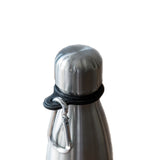 Karabiner für 500ml Flaschen grau - julia hufnagel