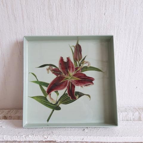 Tablett Lilie