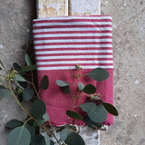 Fouta Traditional fuchsia - julia hufnagel 