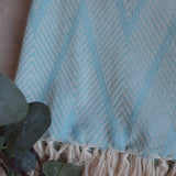 Fouta Triangle aqua