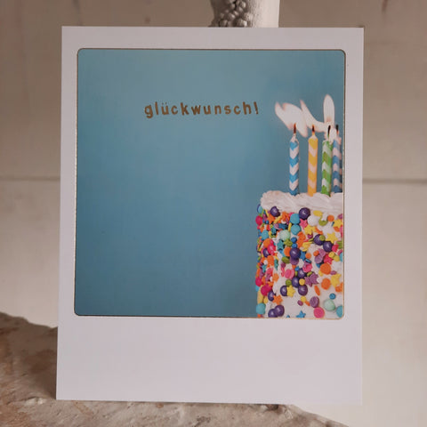 Glückwunsch!