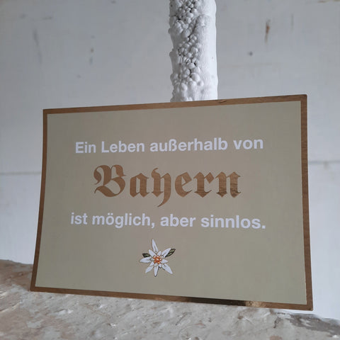 Ein Leben außerhalb von Bayern ist möglich, aber sinnlos