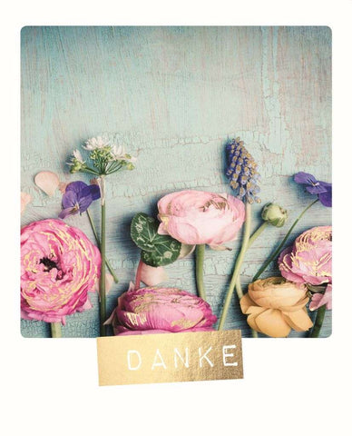 Klappkarte Danke