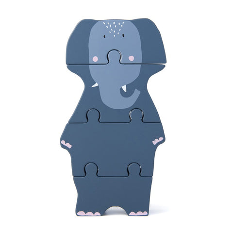 Holzpuzzle Herr Elephant