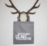Shopping Is My Religion grey - julia hufnagel 