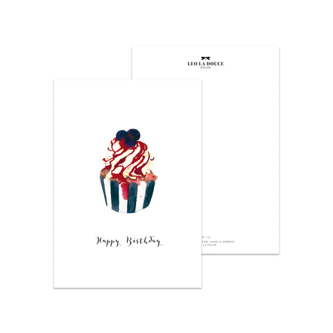 Postkarte Happy Birthday