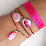 Sorbet island bedrucktes handgemachtes satin armband sophia mamas julia hufnagel fürth nürnberg deutschland