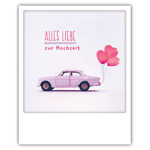 Alles Liebe zur Hochzeit