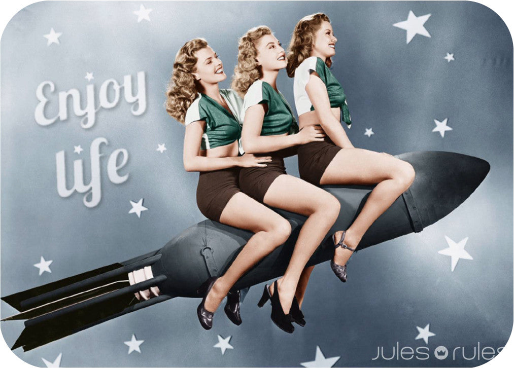 Retro - Enjoy Life - julia hufnagel 